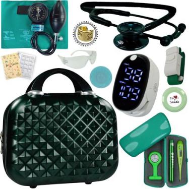 Imagem de Kit Estagio Saude Medicina Enfermagem Farmacia Completo Top - Love Sau