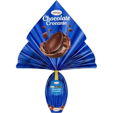Imagem de Ovo de Páscoa Topcau Chocolate ao Leite 120g Crocante