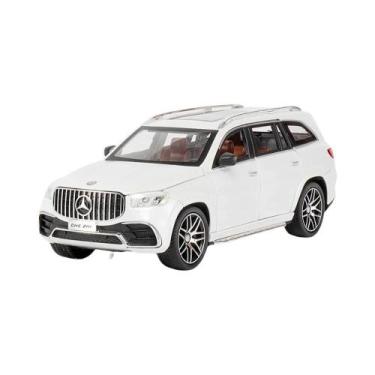 Imagem de Carro Modelo Em Escala 1:24 Mercedes Benz GLS63 AMG Para Crianças, SUV