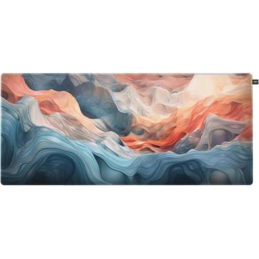 Imagem de Mouse Pad Gamer Extra Grande Profissional 92x40 Deskpad Lavável Speed 