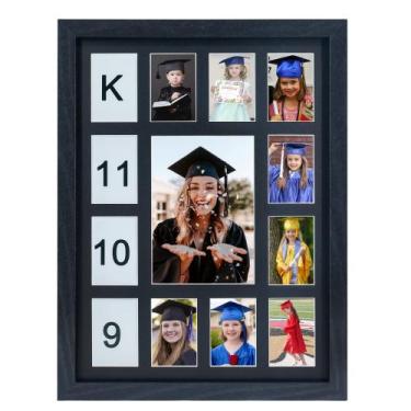 Imagem de Porta-retratos Pro School Years K-12 Day Black - FramePro