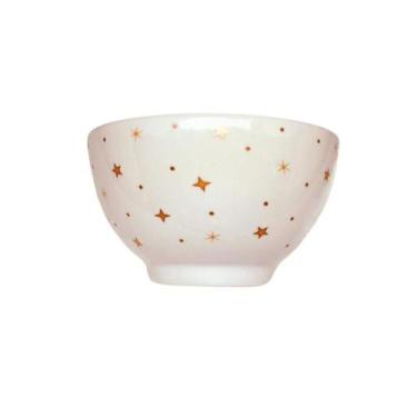 Imagem de Jogo 4 Bowl 500ml Porcelana Schmidt Estrela Natal