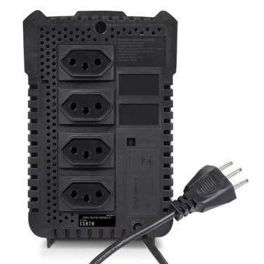 Imagem de Estabilizador SMS Revolution Speedy 300VA 15970 Preto
