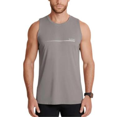 Imagem de Regata Lupo Sport 77173-002 Masculina Básica UV 50+ Poliamida T. P/GG,