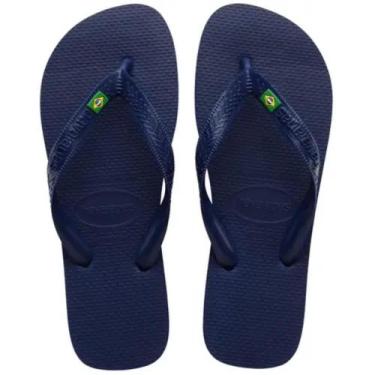 Imagem de Chinelo Havaianas Brasil Original, Marinho, 33/34