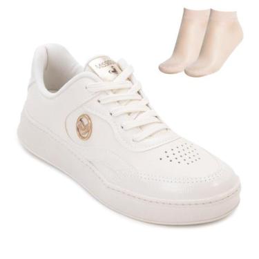 Imagem de Tênis Casual Mississipi Bb e Meia MS25-J0031, Bege, 35
