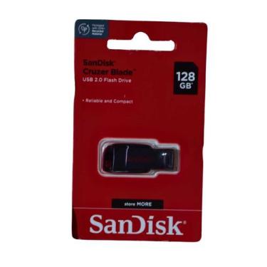Imagem de Pendrive SanDisk Cruzer Blade 128 GB