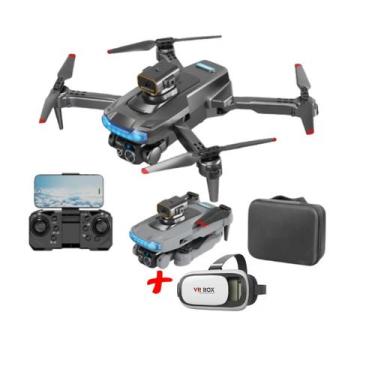 Imagem de Drone P15  Câmera, Evita Obstáculos, 2 Baterias + Óculos VR - DronePro