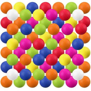 Imagem de Bolas de golfe de espuma Junkin 80 peças, cores sortidas