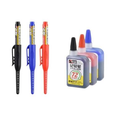 Imagem de Conjunto De Marcadores À Prova d'Água Com Ponta Longa De 45mm Para Con