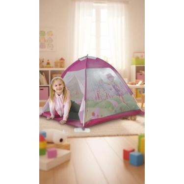 Imagem de Barraca Infantil Dobrável Tema Fadas 112cm - Congratulations Store