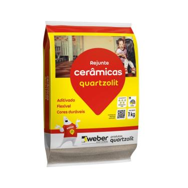 Imagem de Rejunte Acrílico Caramelo Quartzolit Alta Performance 1kg