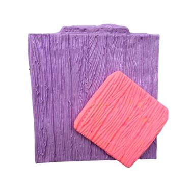 Imagem de Confeitaria dos moldes, F769 MOLDE DE SILICONE TEXTURA MADEIRA CONFEITARIA ARTESANATO