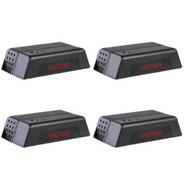 Imagem de Victor M250S Armadilha de rato eletrônica humana interna - sem toque, sem ver armadilha elétrica para matar ratos - 4 armadilhas