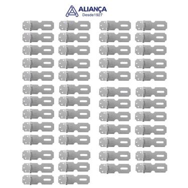 Imagem de Kit 50 Unidades Porta Cadeado  2.1/2 63mm Aliança