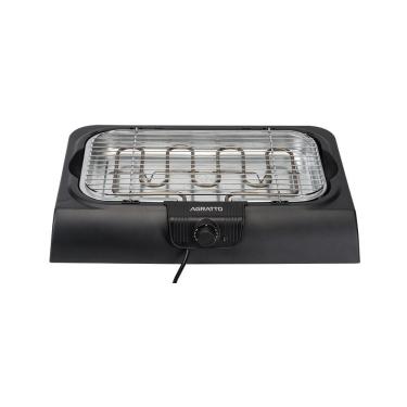 Imagem de Churrasqueira Elétrica Agratto Mr. Cheff CH2 2000W com Bandeja Coletora Preto 