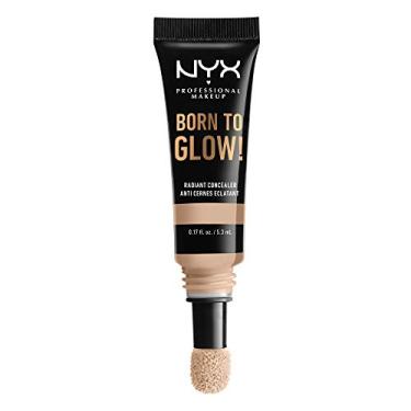 Imagem de NYX PROFESSIONAL MAKEUP Corretivo Radiante Born To Glow, Cobertura Média - Alabaster