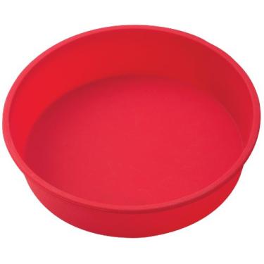 Imagem de Mrs. Anderson's Baking Forma redonda de bolo de 22 cm, silicone antiaderente de grau europeu