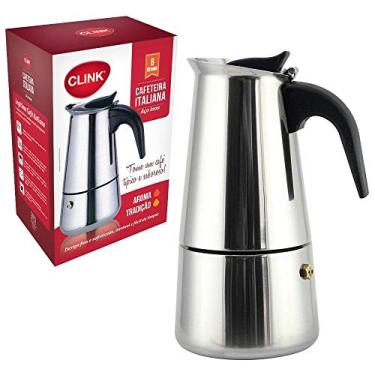 Imagem de Clink Cafeteira Italiana Inox Expresso 6 Xicaras - 4.5L - Prata Inoxidável