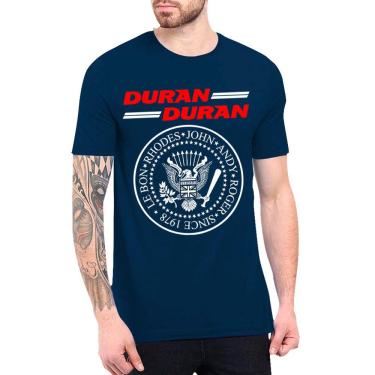 Imagem de Camiseta camisa Duran Duran rock new wave anos 80 exclusiva unissex