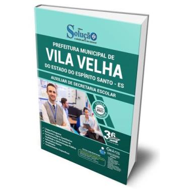 Imagem de Apostila Vila Velha Es 2021 Auxiliar De Secretaria Escolar