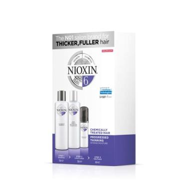 Imagem de Nioxin Sistema 6 - Kit C/ Shampoo 150 Ml + Condicionador 150 Ml + Trat