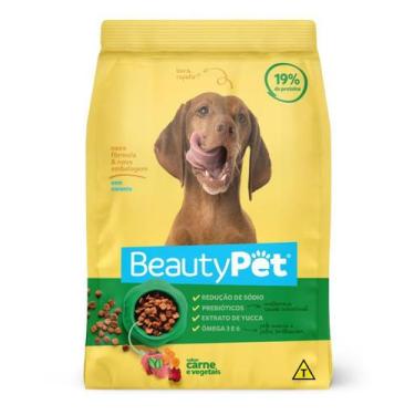 Imagem de Ração Beauty Pet Cão Adulto Carne E Vegetais 1Kg