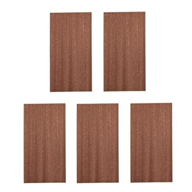 Imagem de Newmind Instrumentos de corda de madeira para guitarra de 5 peças – Madeira Sapele, conforme descrito
