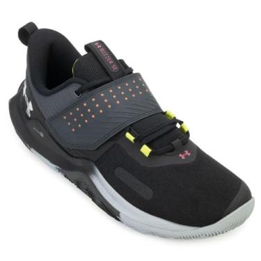 Imagem de Tênis Under Armour Buzzer SE Preto e Cinza - Masculino - 47 - Preto