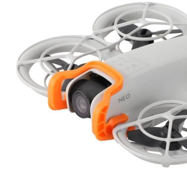 Imagem de Acessórios NEO Gimbal Protetor de para-choque Barra de proteção anticolisão para acessórios DJI Neo Drone, barra protetora de lente de câmera para DJI NEO (laranja)
