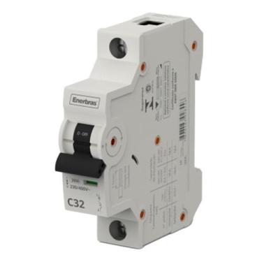 Imagem de Mini Disjuntor Monopolar 32A ENERBRAS