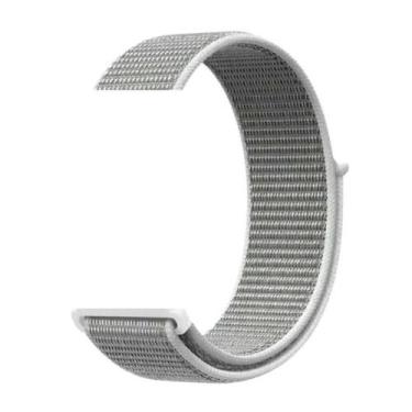 Imagem de Pulseira Nylon Compatível Com Hello Watch 3 Plus Ultra - Poolsy, Branc