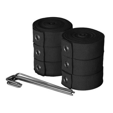 Imagem de Fita De Marcação Vôlei De Praia Pro Preta - Gismar Redes