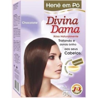 Imagem de Hene em Po Divina Dama 50gr Jaborandi ( Cores Incolor, Chocolate, Pret