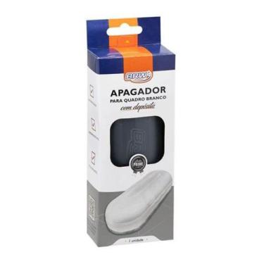 Imagem de Apagador c/deposito quadrado branco AG102 Brw