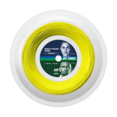 Imagem de Corda de Tênis Yonex Poly Tour Pro 125 Rolo Amarelo,Amarelo,Rolo com 200 metros