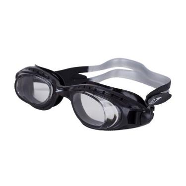 Imagem de Óculos Natação Speedo Tornado Preto Cristal Uv Anti Fog