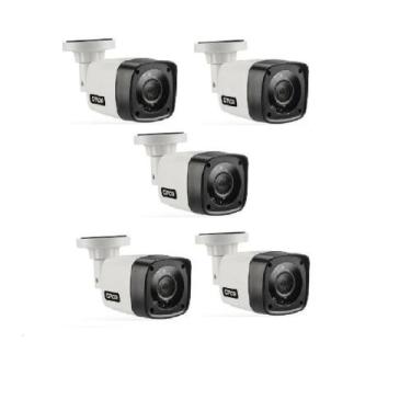 Imagem de Kit 5 Câmeras Bullet Hd 720p 1Mp lente 2,8mm - Citrox