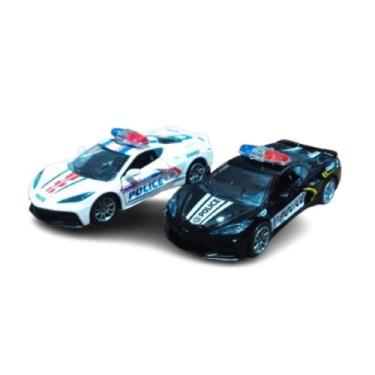 Imagem de Brinquedo carrinho policial de propulsão - AP TOYS