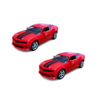 Imagem de Kit 2x Brinquedo carrinho Camaro de propulsão - AP TOYS