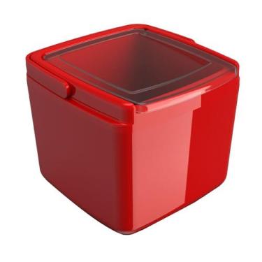 Imagem de Balde Porta Gelo Térmico Cooler Alaska 1L Individual Com Alça E Tampa 