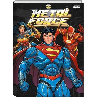 Imagem de Caderno 1/4 Brochura 80 Folhas Metal Force Capa 2 - Jandaia