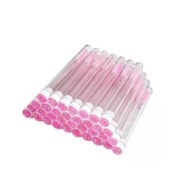 Imagem de Kit com 12 Tubos Tubete com Escovinha de Cílios Master Ideal para Aplicação e Preservação de Cílios, Prático, Econômico e Perfeito para Profissionais e Uso Pessoal Para Extensão De Cílios