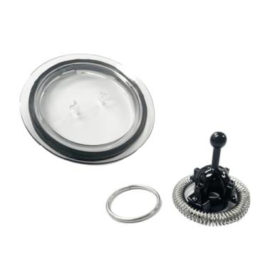 Imagem de OYSTERBOY Conjunto de peças de substituição, tampa e batedor de leite compatível com Nespresso Aeroccino 3 3R (tampa e batedor)