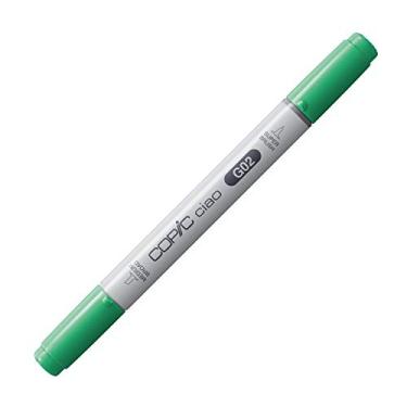 Imagem de COPIC Marcador CIAO Ponta Dupla Redonda e Chanfrada, Cor G02 Spectrum Green, 1 unidade