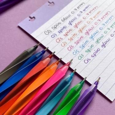 Imagem de Caneta esferográfica 0.7mm Spiro com 8 unidades Cis