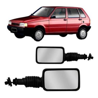 Imagem de Par Retrovisor Uno Elx 1994 A 1995 Com Controle - RETROVEX