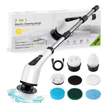 Imagem de Escova De Limpeza Ajustável Janela Banheiro e Cozinha Ferramenta 7 em 