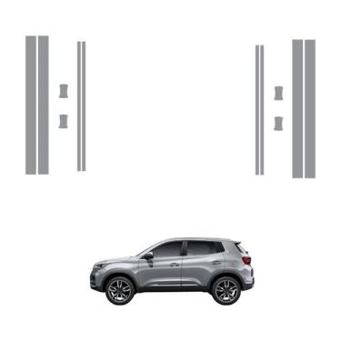 Imagem de Película PPF Kit Proteção Portas Tiggo 5x Pro Hybrid 23 25 - ULTIMATE 