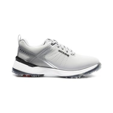 Imagem de SQAIRZ Freedom Tênis de golfe feminino atlético, tênis de golfe, projetado para equilíbrio e desempenho, espigões substituíveis, à prova d'água, sapatos de golfe femininos com pontas, sapatos de golfe
